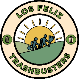 Los Feliz Trash Busters badge